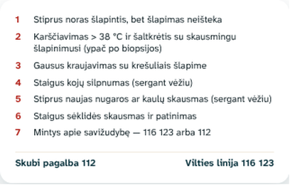 Galas: Piniginės kortelė „Raudonos vėliavos“ — kada kreiptis nedelsiant