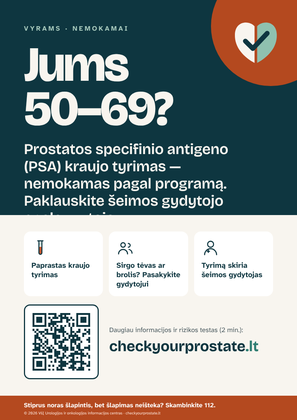 Priekis: Plakatas šeimos gydytojo kabinetui